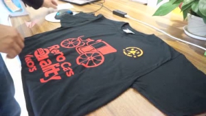 Portrait 刻字机使用机刻字膜印T恤教程