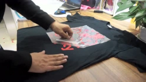 Silhouette Cameo3 刻字膜印T恤教程